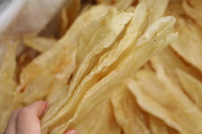 A货13头阴阳扁头鱼胶花胶批发足干原装货性价比高