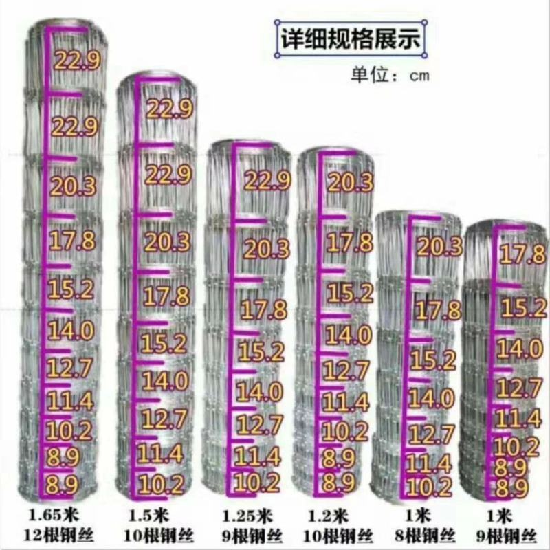 包邮热镀锌养殖网圈牛羊网圈地铁丝网果园