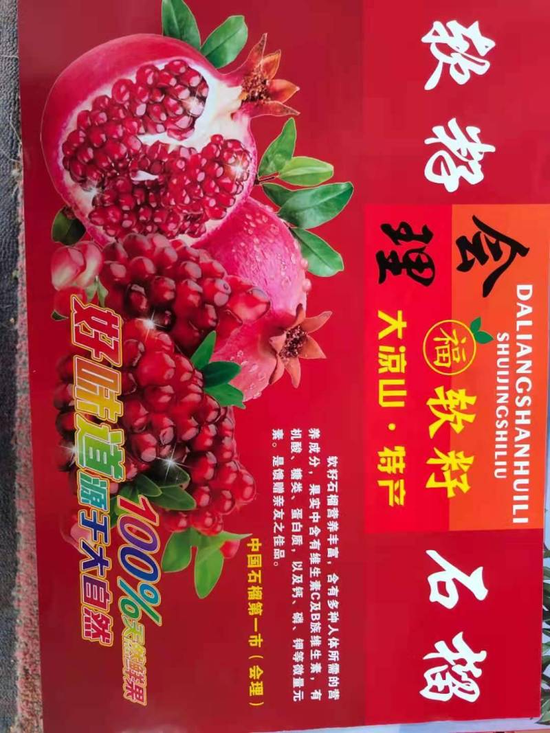 四川产软籽石榴