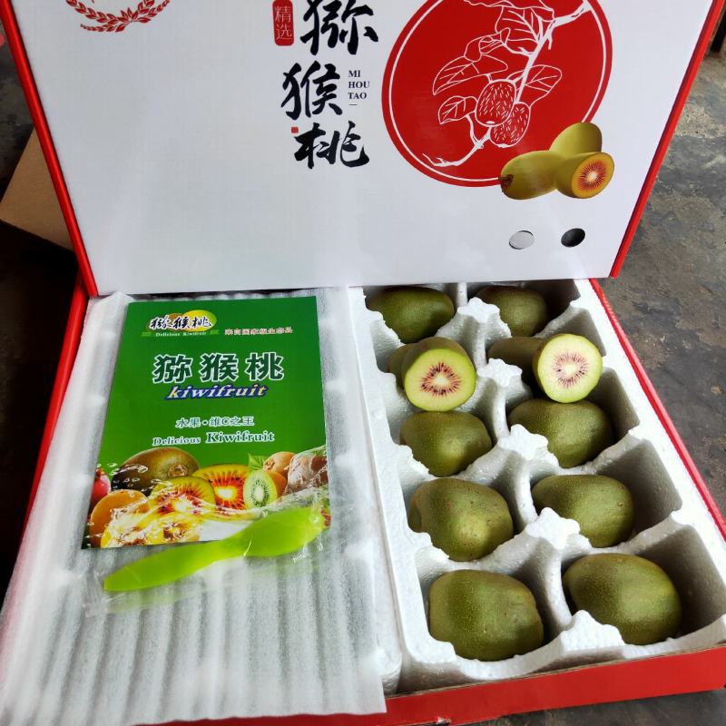 一件代发优质精品蒲江红心猕猴桃原产地果园直发