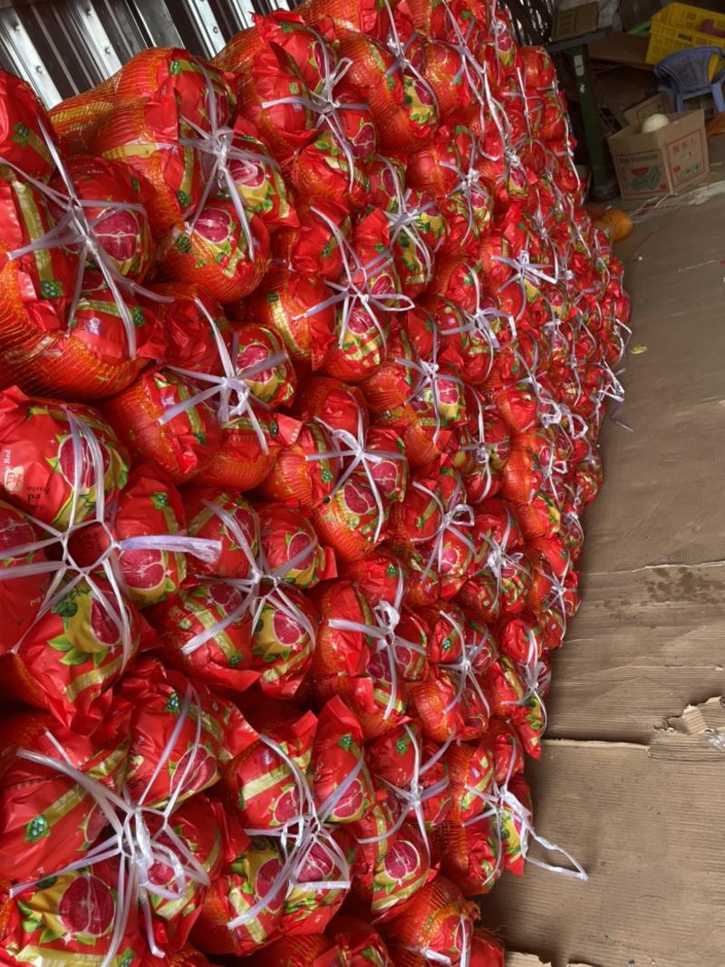 梅州红心蜜柚三红蜜柚一手货源均为上车价没有其他费用