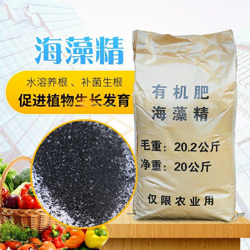 海藻精全水溶片状原粉叶面肥农用冲施肥