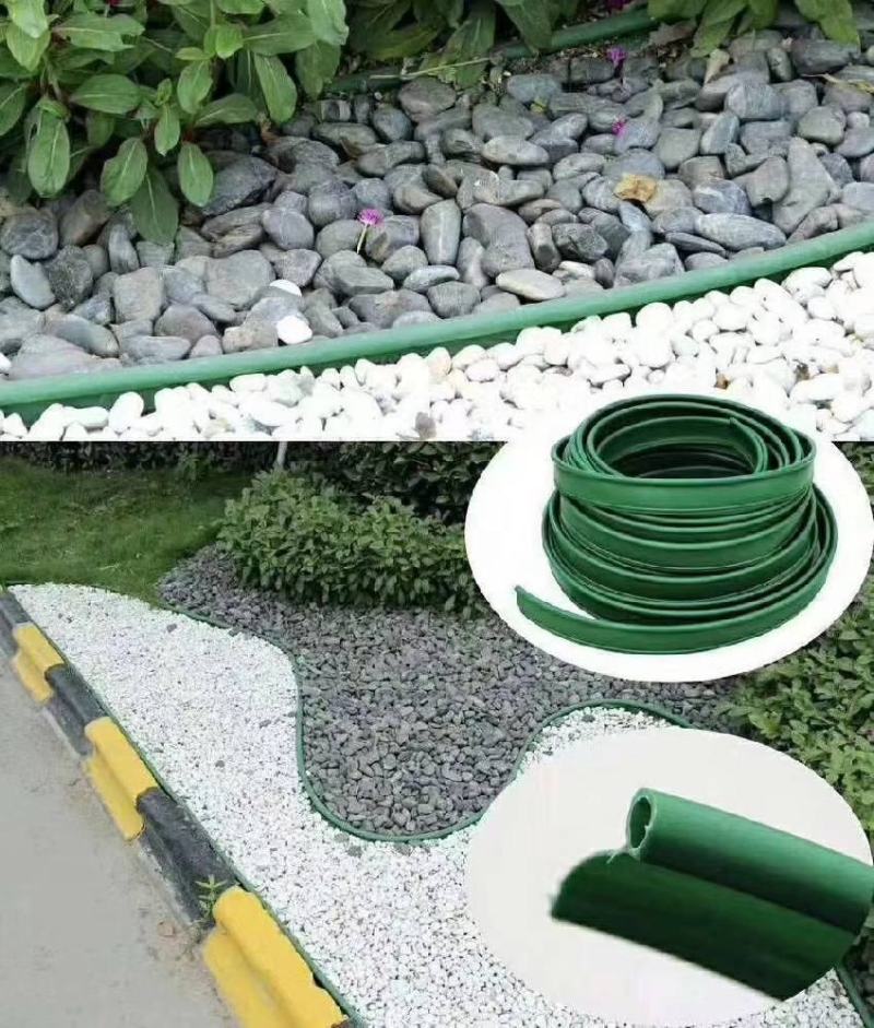 草石隔离带草坪隔离带绿化工程施工用品道路景观设计