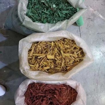 草坪隔离带覆盖物天然木头加工而成绿化材料厂