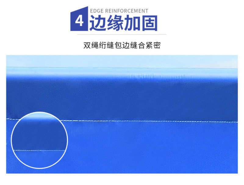 帆布鱼池防水布水池专用大型折叠养殖养鱼加厚带支架户外家用