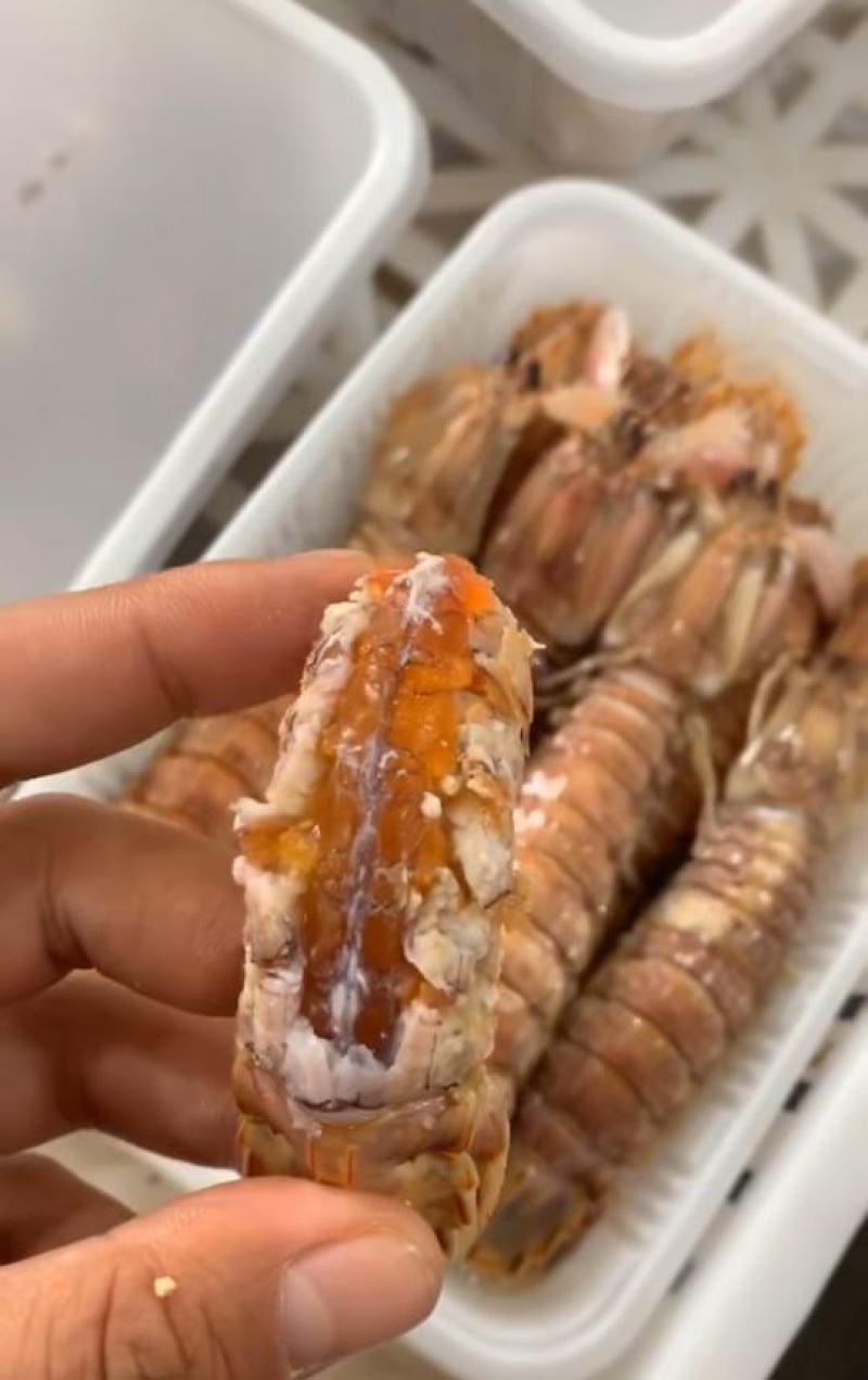 【带黄皮皮虾】带膏皮皮虾，母皮皮虾，虾爬子濑尿虾虾姑