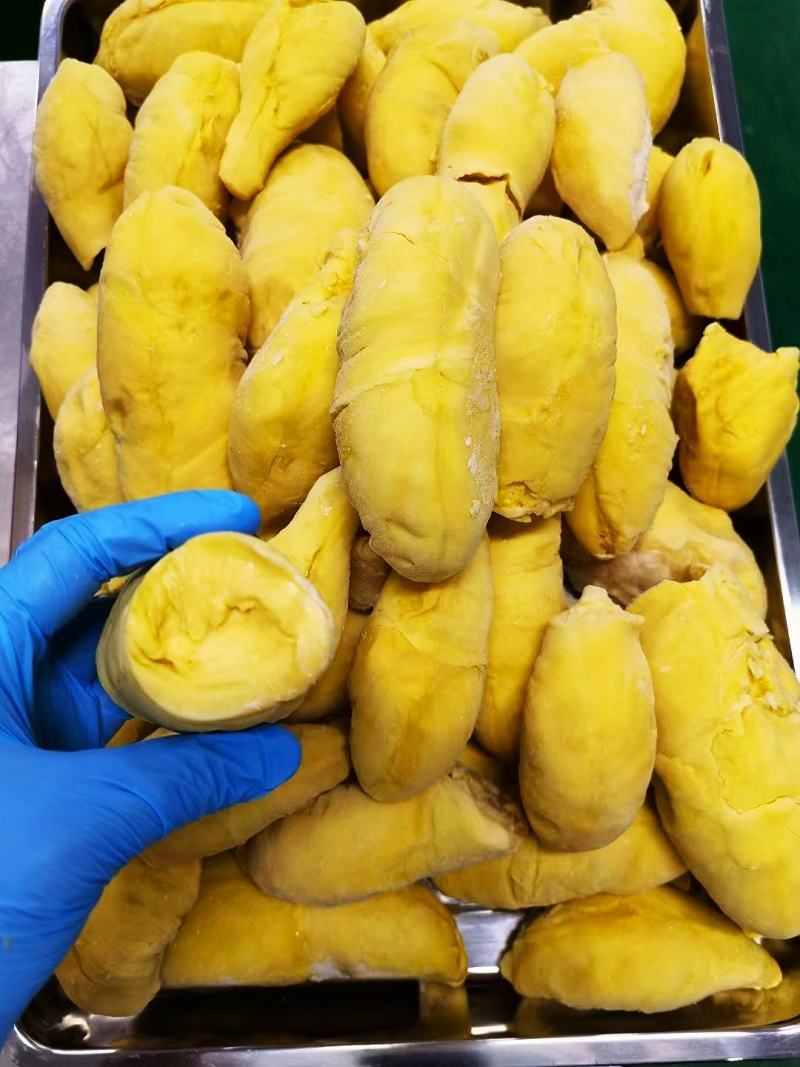 猫山王榴莲肉工厂直销双层包装最新加工