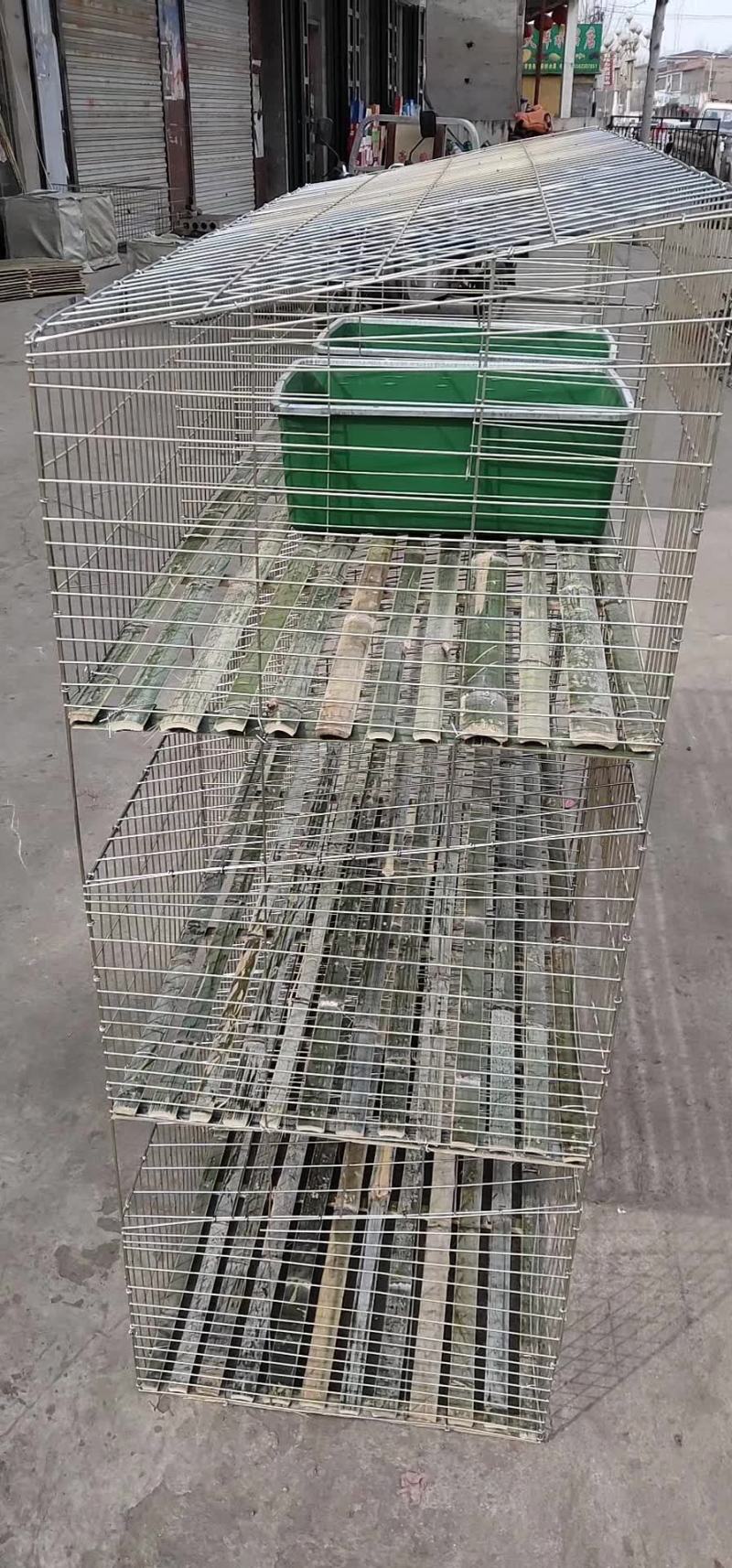 老款兔笼，九位子母笼，十二位养殖笼配件齐全