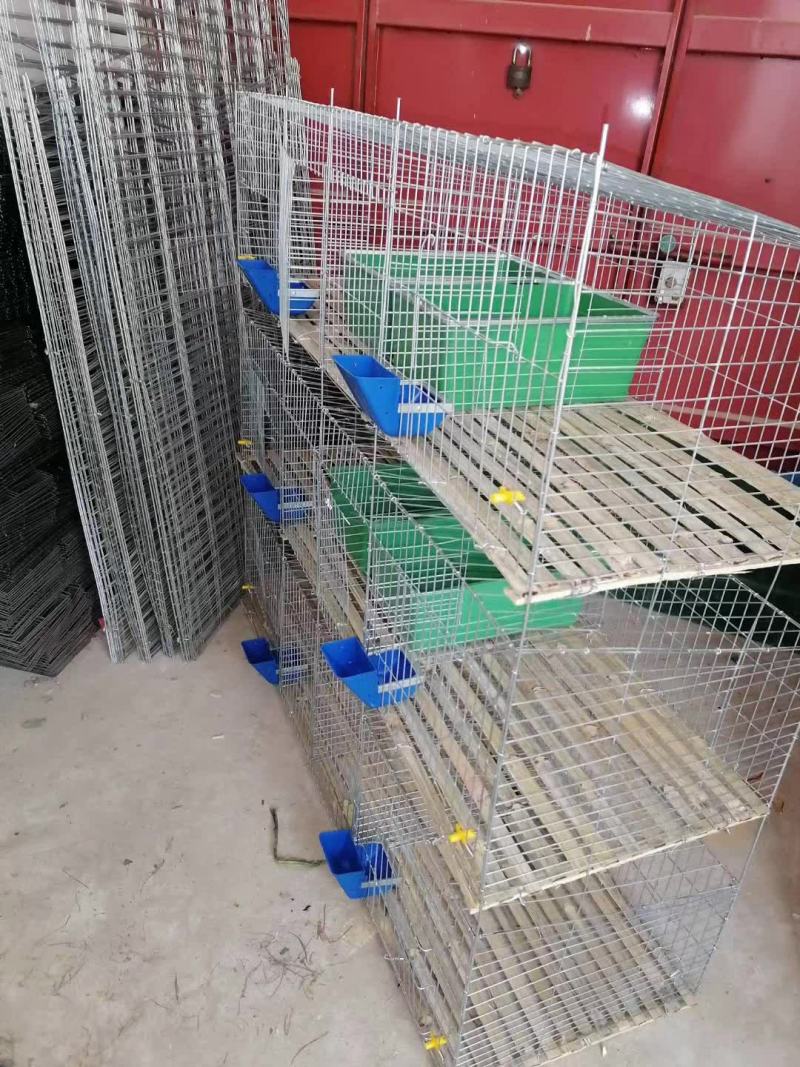 老款兔笼，九位子母笼，十二位养殖笼配件齐全