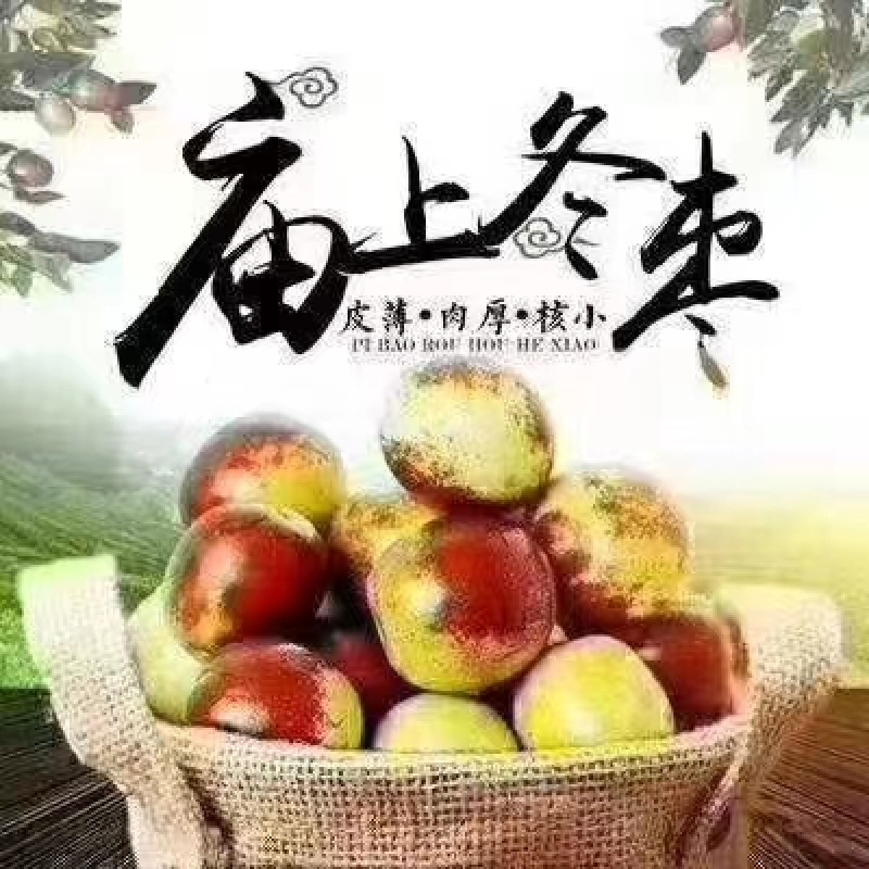 三农产品#时令冬枣#新鲜上市#现摘现发#