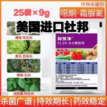 进口杜邦抑快净噁酮·霜脲氰52.5%霜霉病早疫病杀菌剂