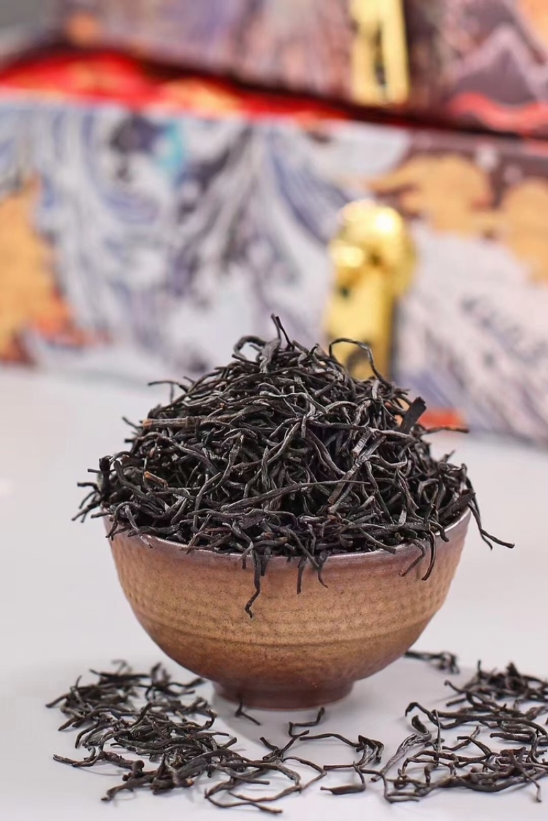 正山小种红茶武夷山茶叶香浓耐泡原味红茶500g礼盒装茶叶