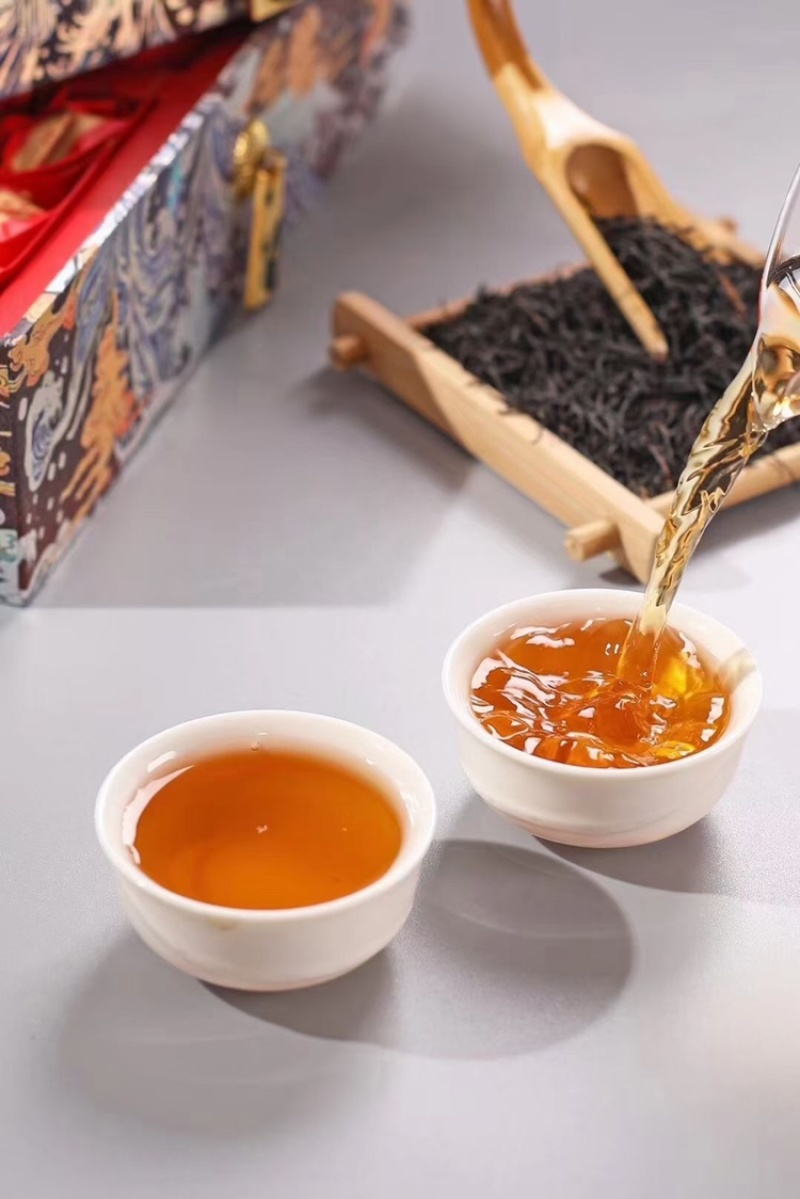 正山小种红茶武夷山茶叶香浓耐泡原味红茶500g礼盒装茶叶