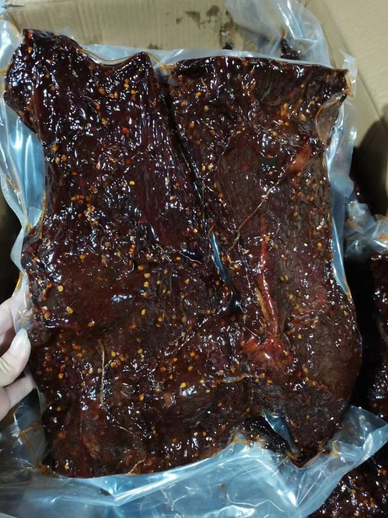 麻辣大块肉地摊大块肉阿坝州麻辣大块肉五香麻辣大块肉