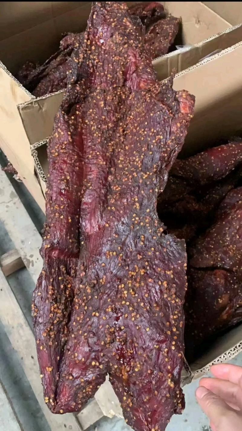 麻辣大块肉地摊大块肉阿坝州麻辣大块肉五香麻辣大块肉