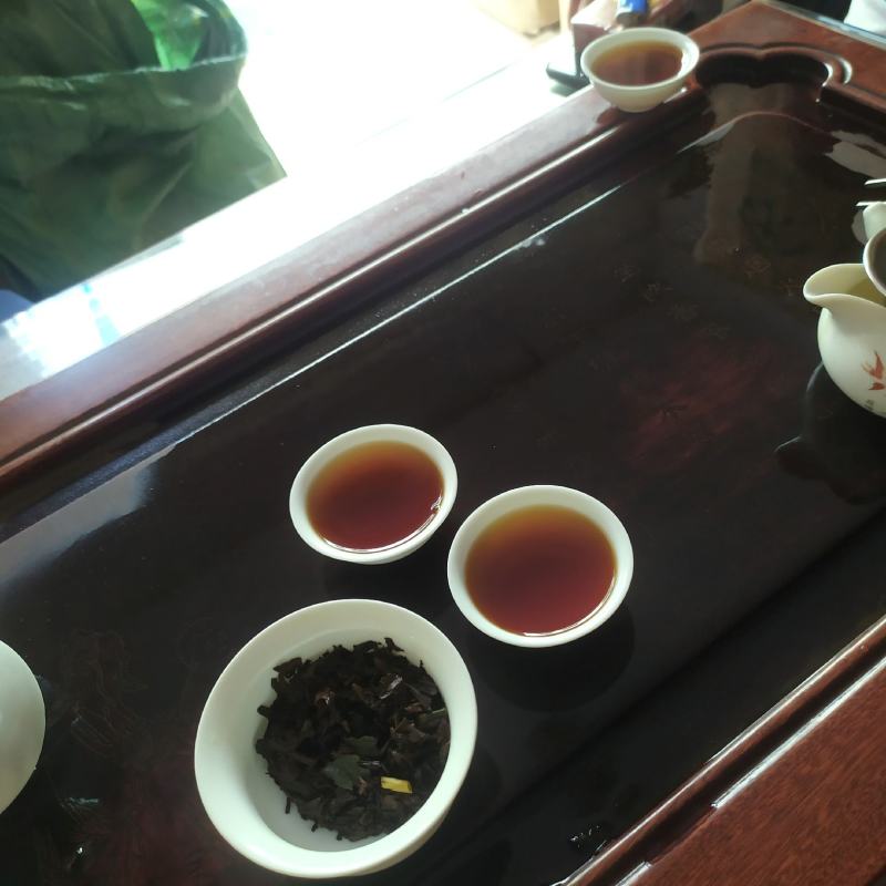糯香小金砖云南普洱茶熟茶1斤共2盒林老根古树茶宫廷糯米香