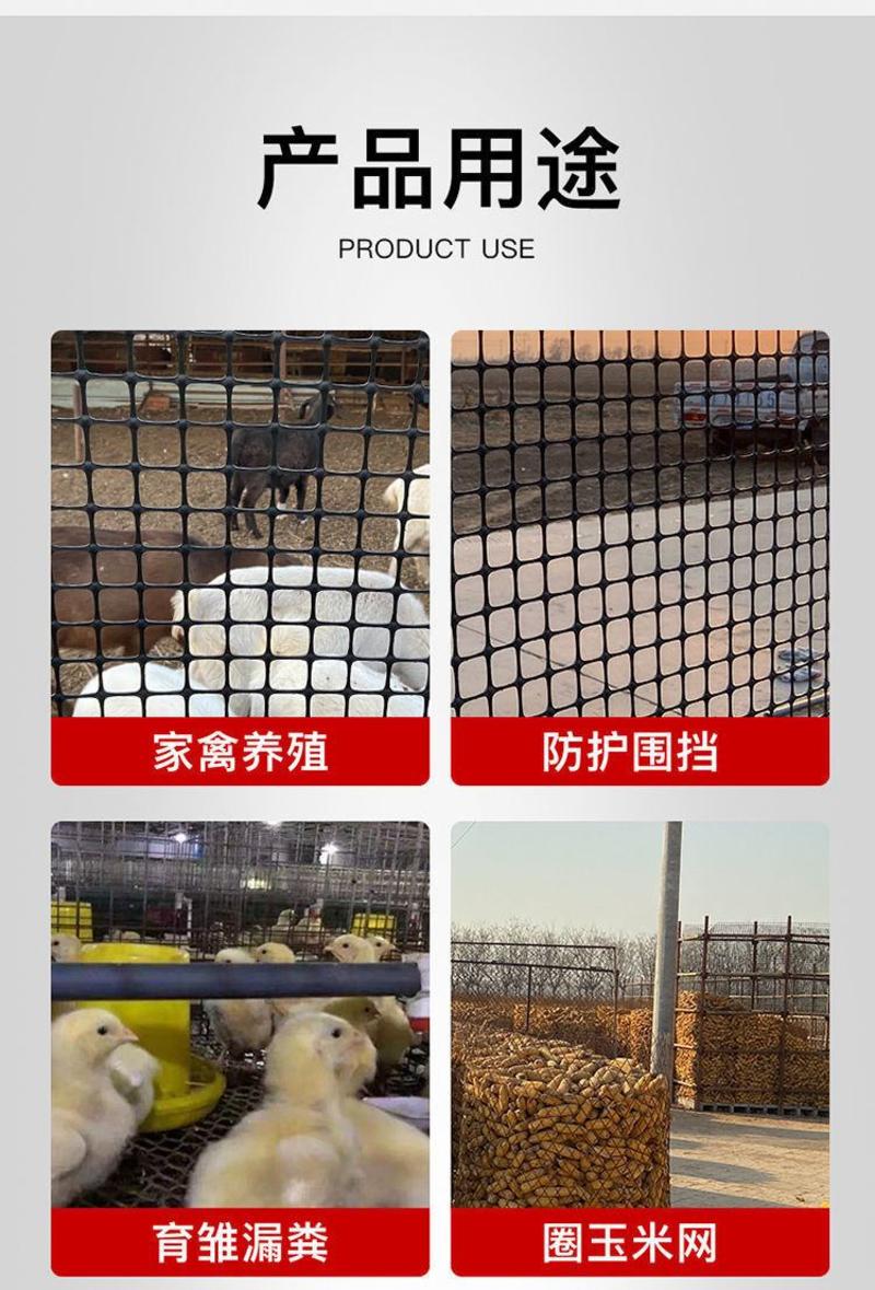 包邮塑料网格防护网小孔养鸡鸭围栏护栏网隔离网养殖网