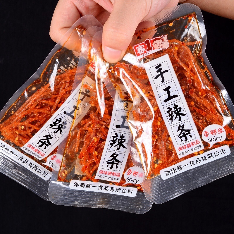 手工辣条湖南特产麻辣味儿时记忆