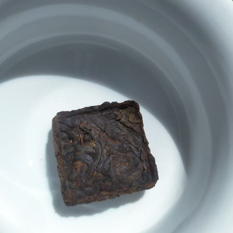 云南普洱茶熟茶小金砖2001年林老根古树茶18年原味普洱