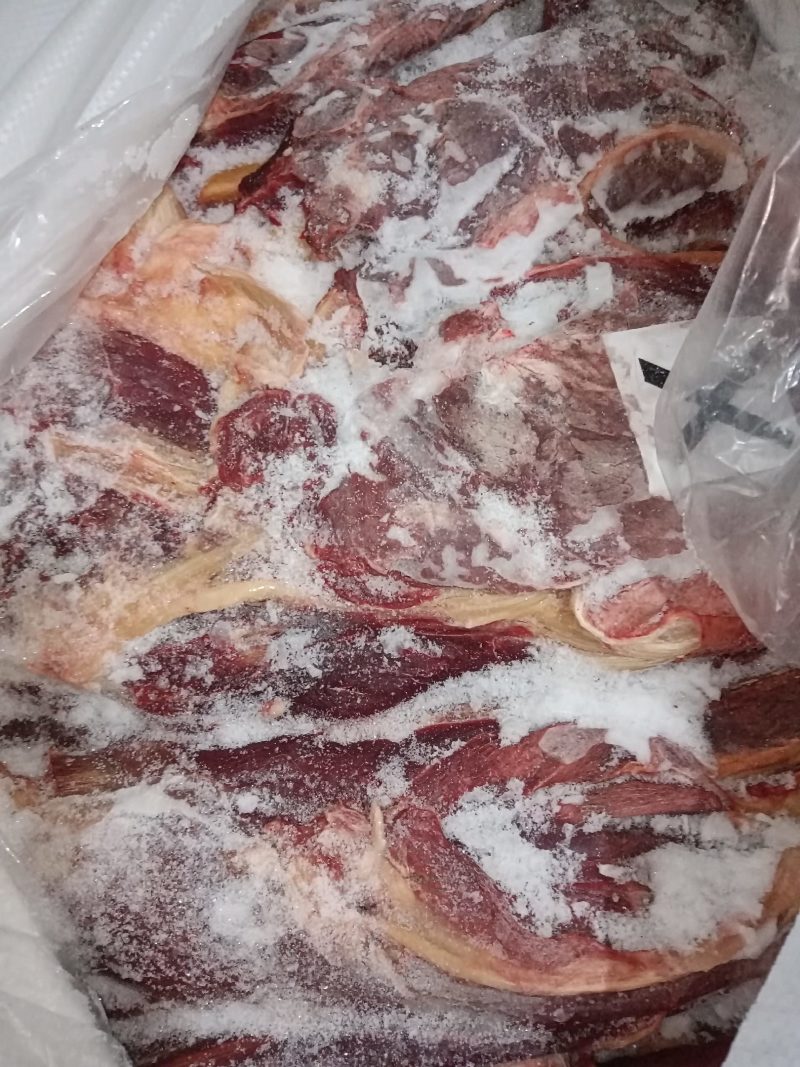 四分体精品马肉前腿精修去油刀工好颜色漂亮