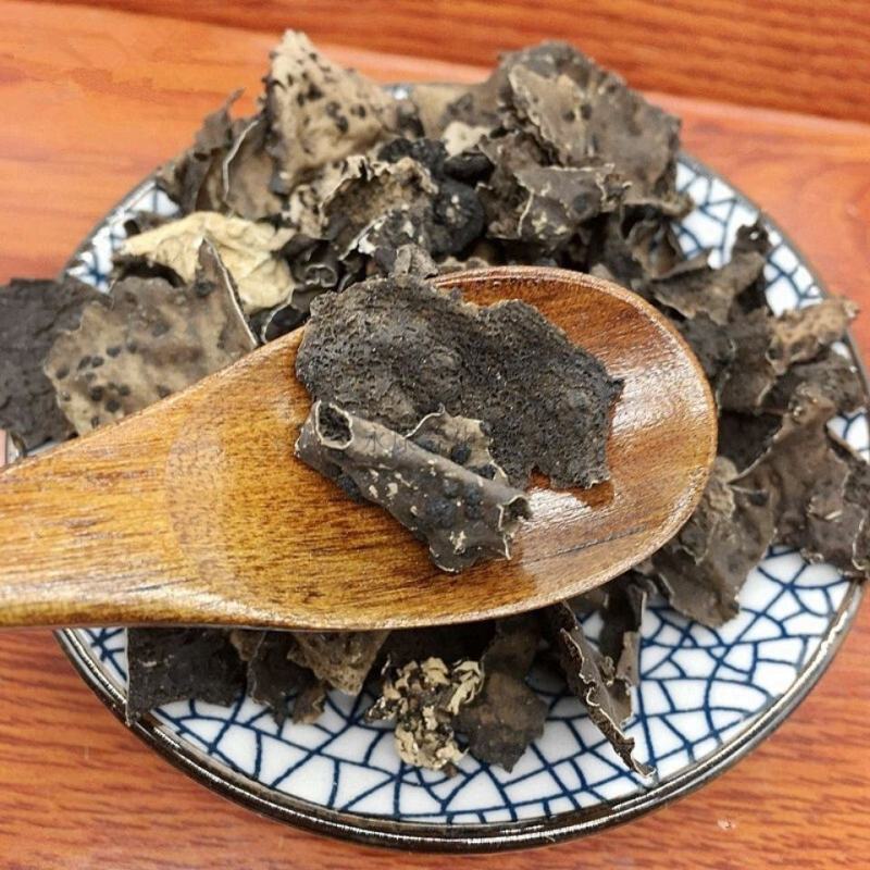 石耳石耳中药材500g干净无沙野生优质黄山岩耳岩姑石壁