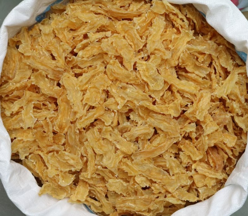 110头原色新西兰鳕鱼胶花胶批发泡发厚肉胶质好
