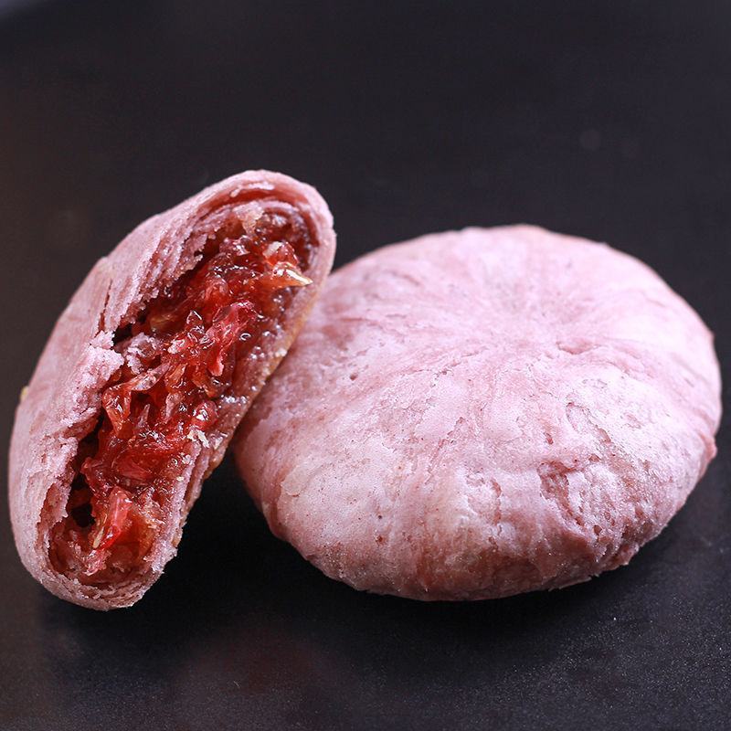 云南特产鲜花饼正宗玫瑰花饼手工糕点点心早餐整箱休闲零食小