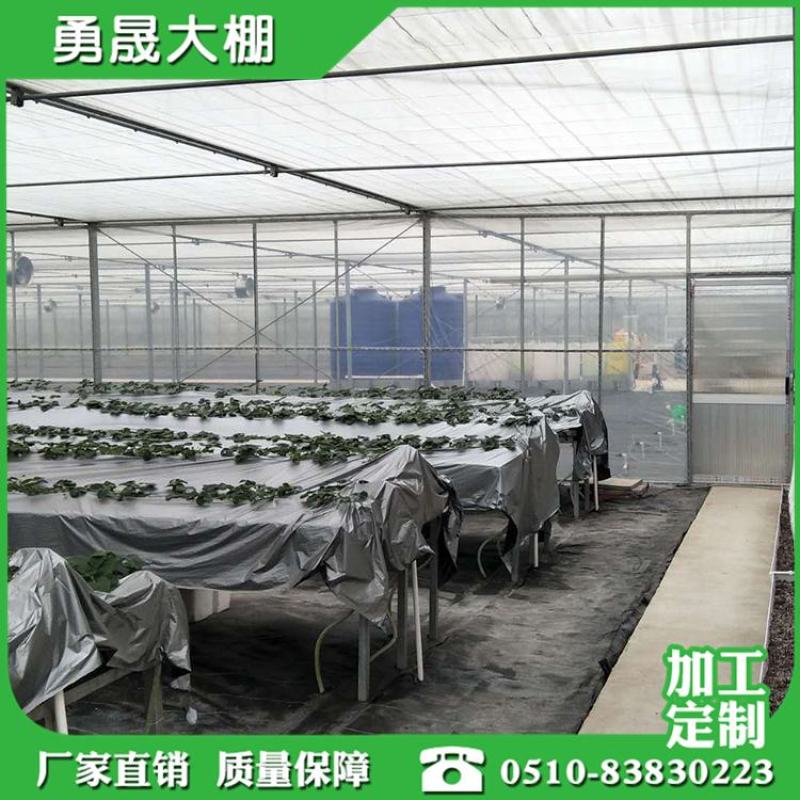 热镀锌连栋温室大棚骨架生产及安装