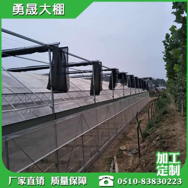 热镀锌连栋温室大棚骨架生产及安装