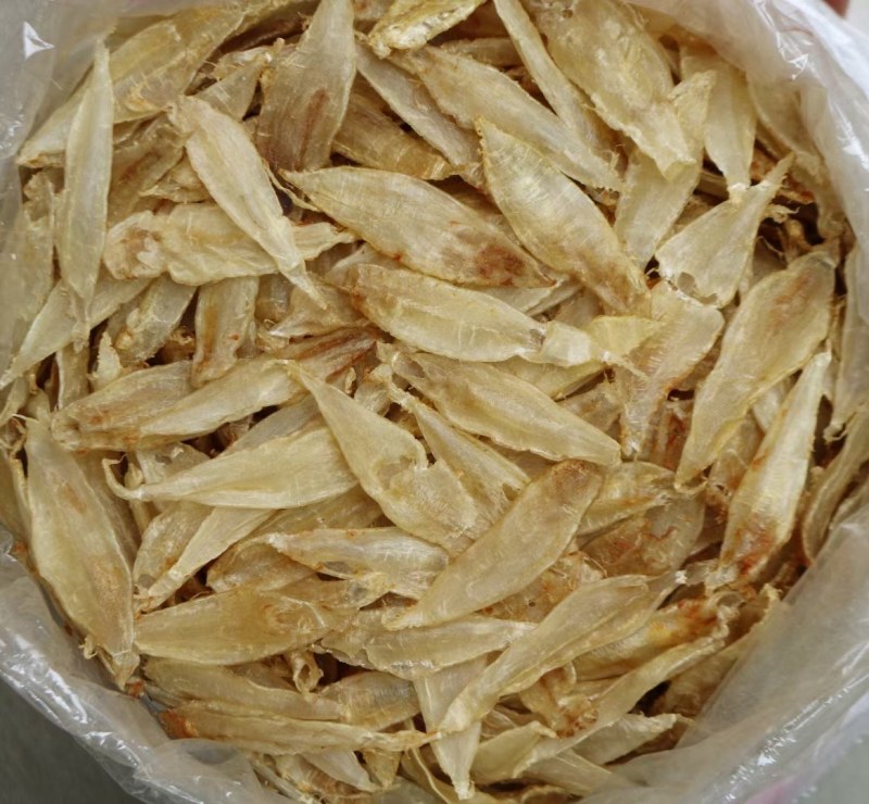 60头大口赤嘴鱼胶花胶批发足干全部平整花边完整