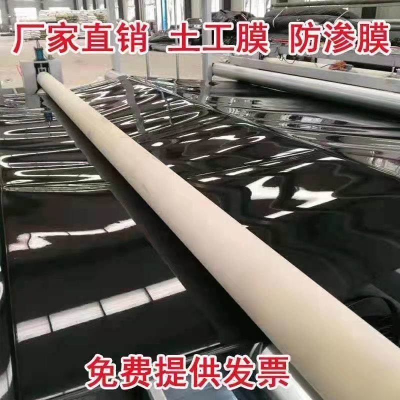 鱼塘防渗膜加厚全新料土工膜鱼塘专用膜鱼池防水布蓄水池藕池