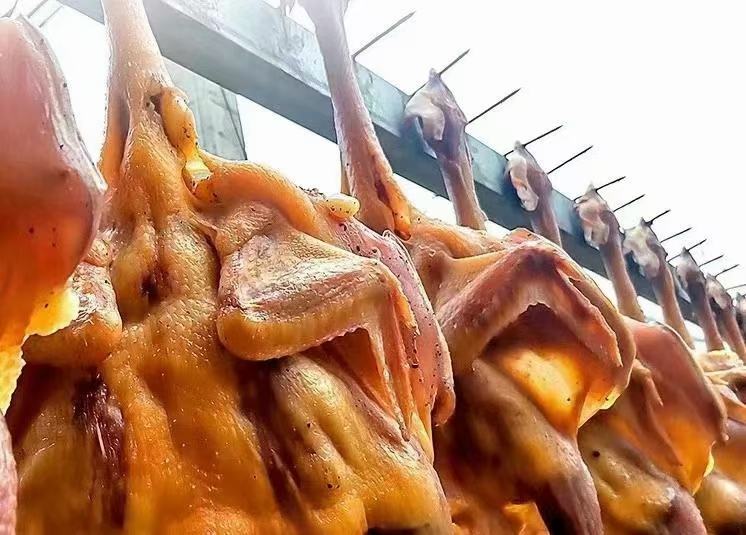 鸭子腌制过程