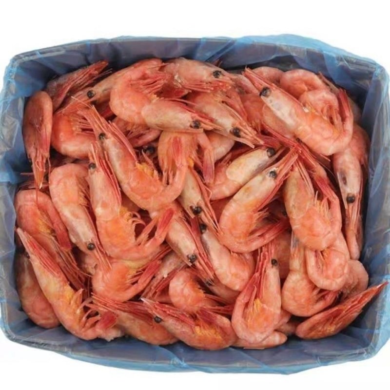 甜虾特大鲜活速冻头籽腹籽冰虾刺身