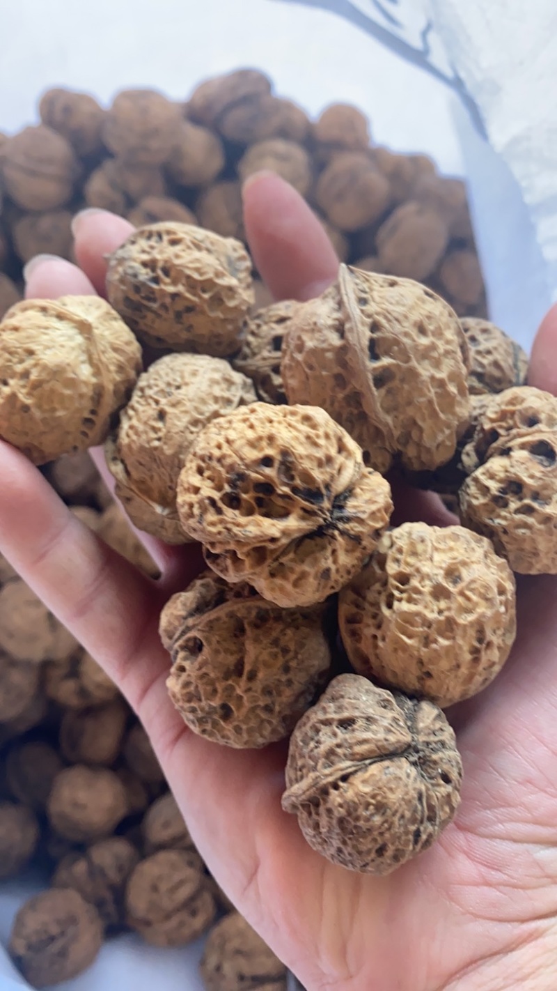 云南麻子核桃薄皮核桃方果大优果云南薄皮核桃