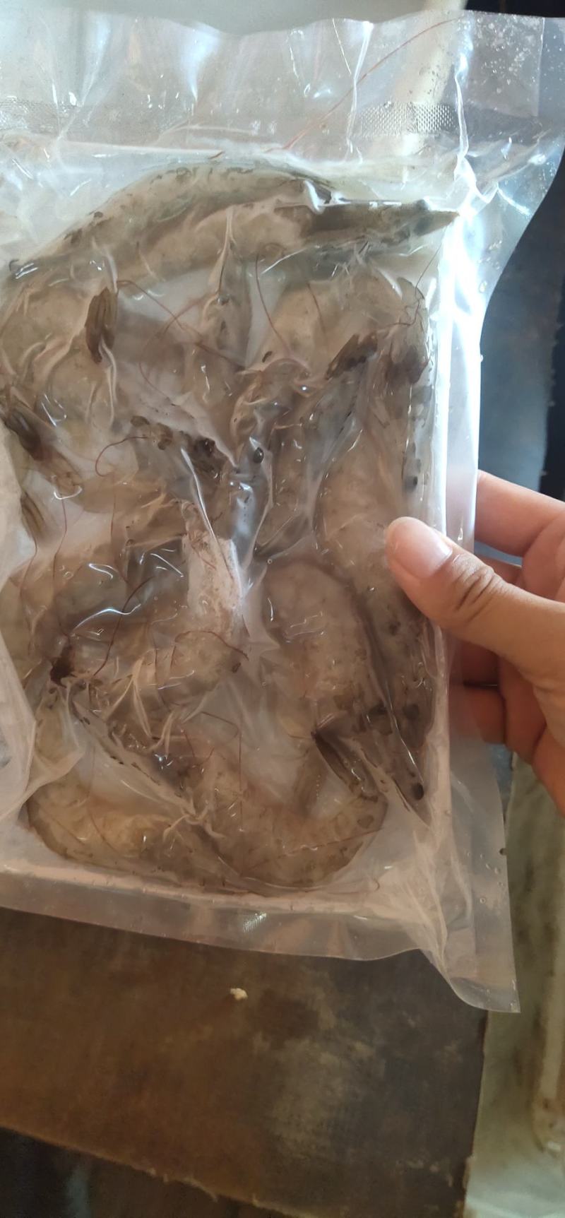 冻虾