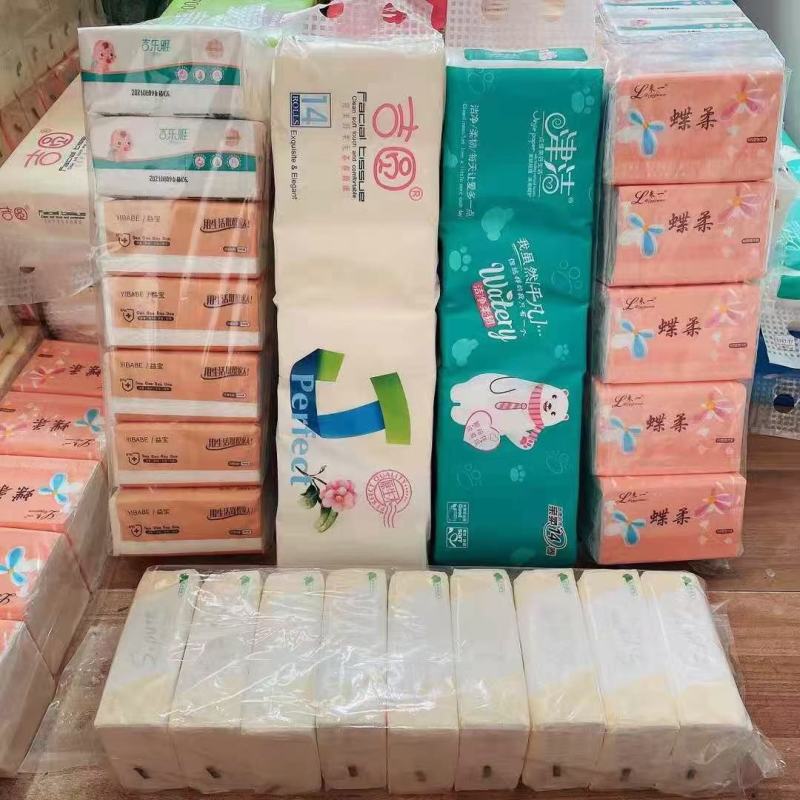 抽纸卷纸抽取式面巾纸10元店超市赶集地摊甩卖跑量模式