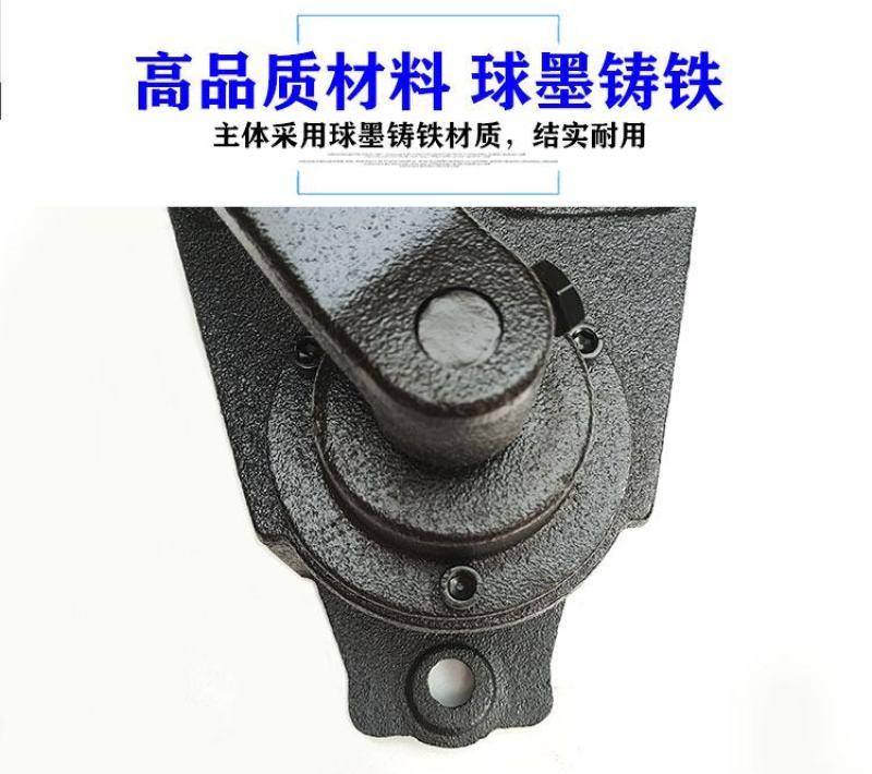 猪场卷帘机铸铁养殖场卷帘布手动手摇升降器