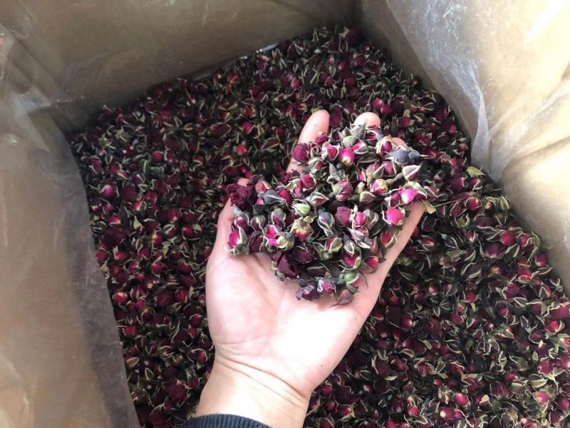 云南特产金边玫全干玫瑰花茶玫瑰花茶金边玫瑰