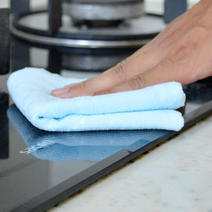 毛巾厨房抹布儿童家用洗脸不掉毛方巾沾油厨房清洁巾比纯棉吸
