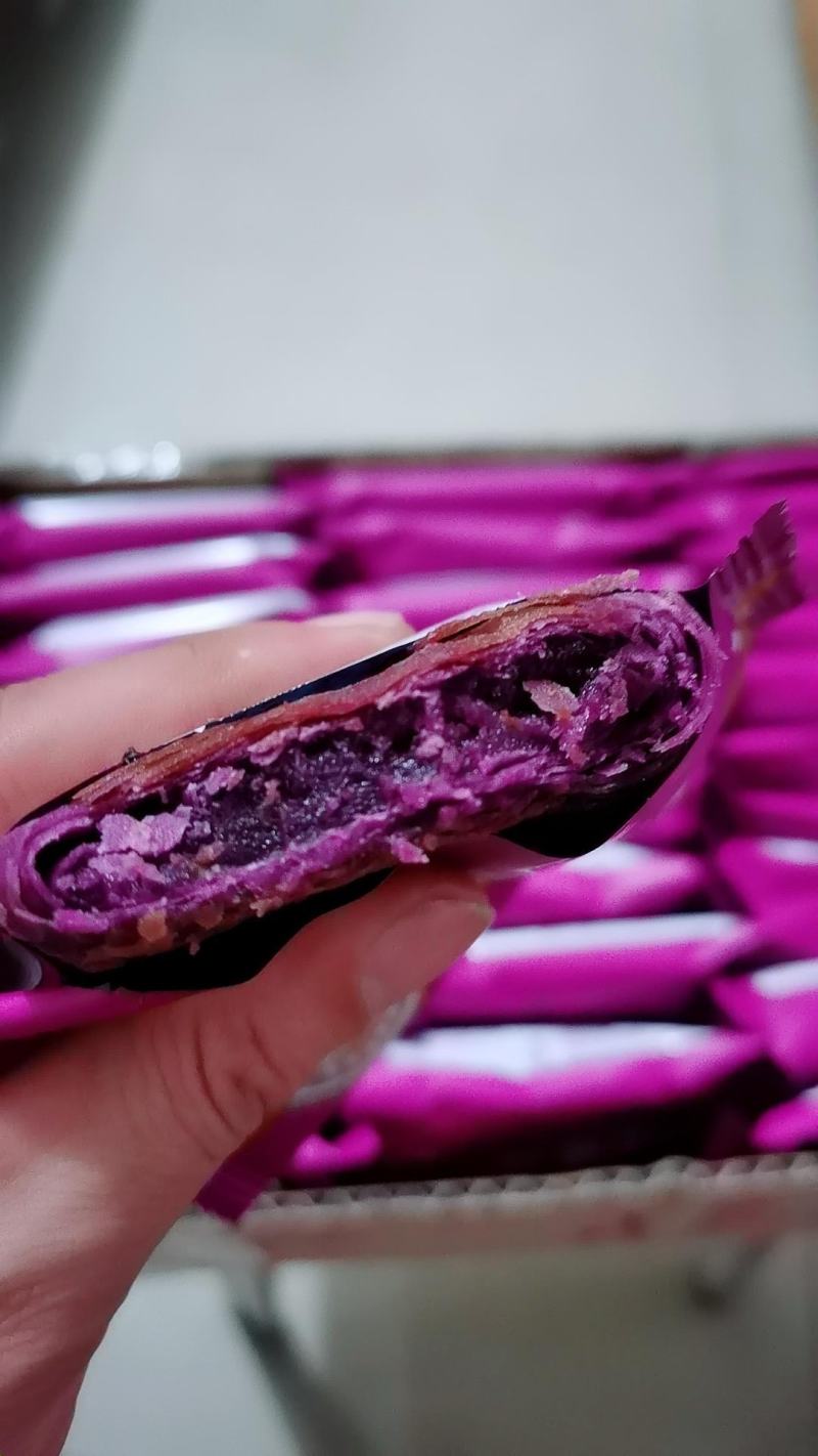 2020网红粗粮紫薯酥饼南瓜千层酥陷饼传统手工糕点42g