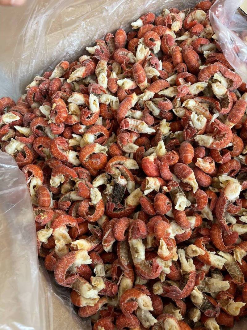 干冰龙虾尾产地直发冷链发货，冰衣少，货源充足