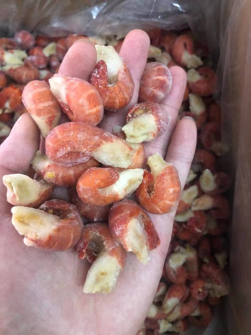 干冰龙虾尾产地直发冷链发货，冰衣少，货源充足