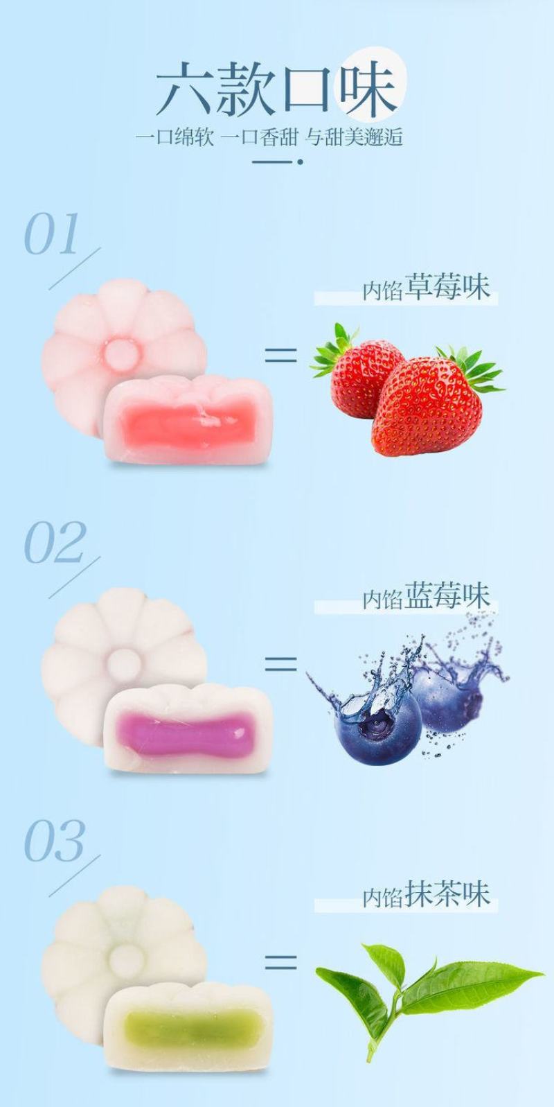【厂家直发】冰皮月饼爆浆流心多口味中秋月饼多规格整箱包邮