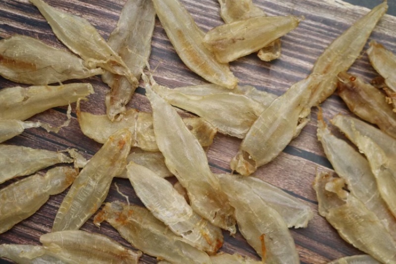 90头大口赤嘴鱼胶花胶批发足干花边完整不腥