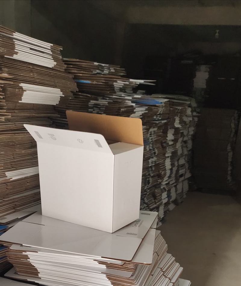纸箱全新处理14吨2600每吨