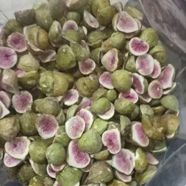 现货新货新鲜无花果干果青皮干脆甜香