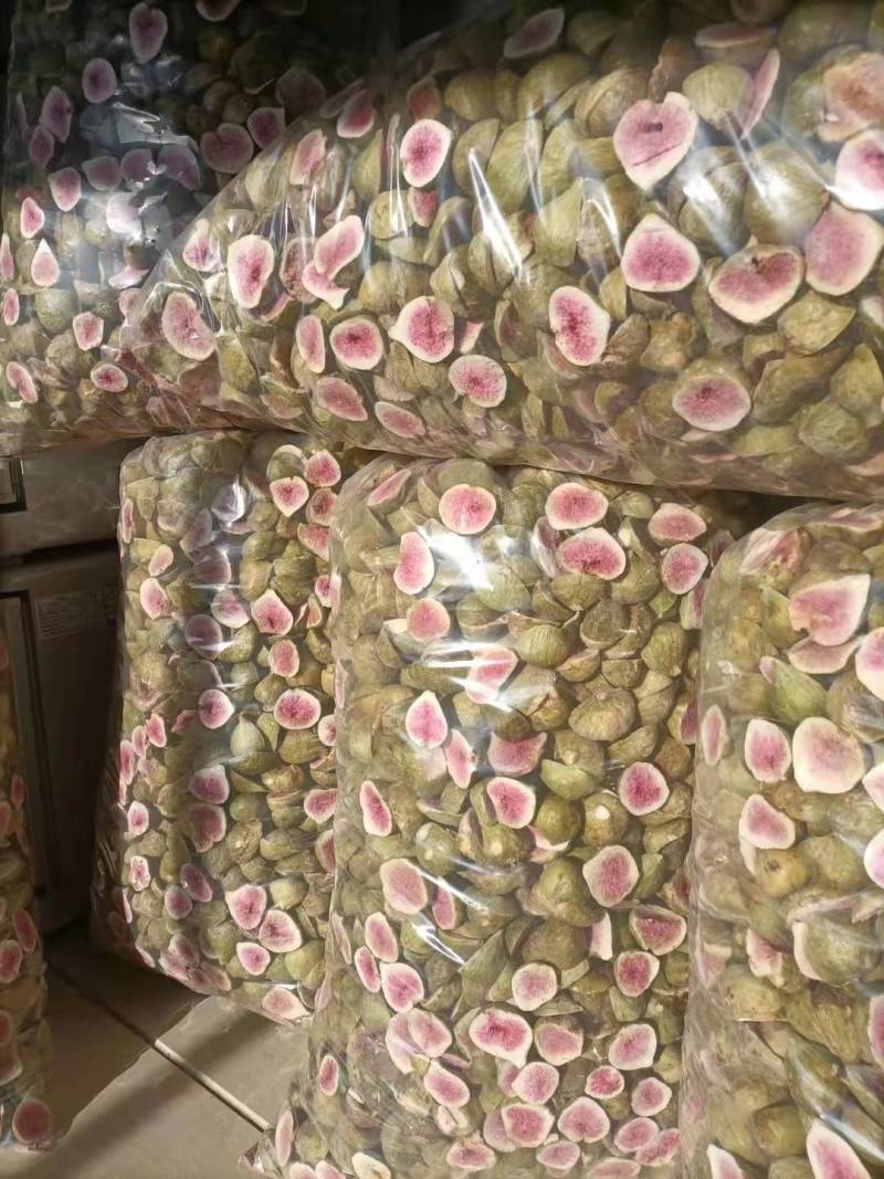 现货新货新鲜无花果干果青皮干脆甜香