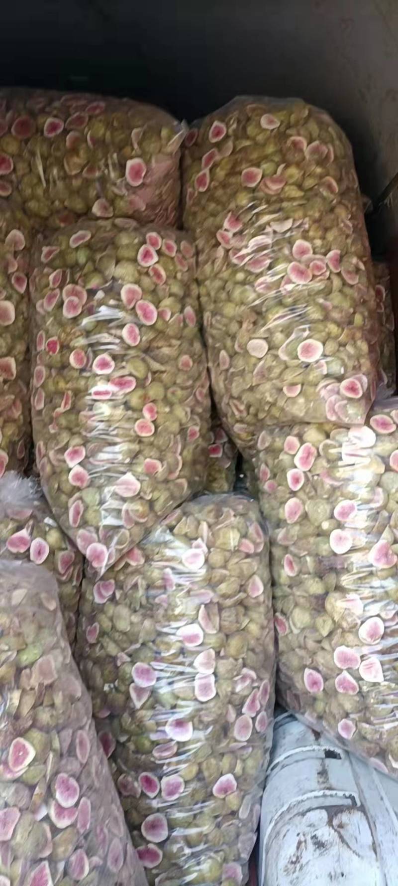 现货新货新鲜无花果干果青皮干脆甜香