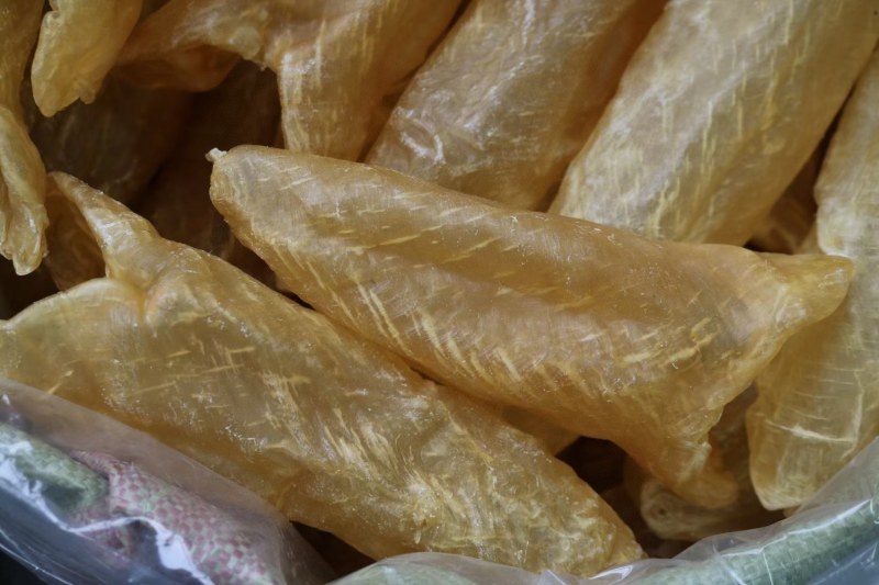 A厂黄花胶4头鱼胶花胶批发足干品质干没有破洞