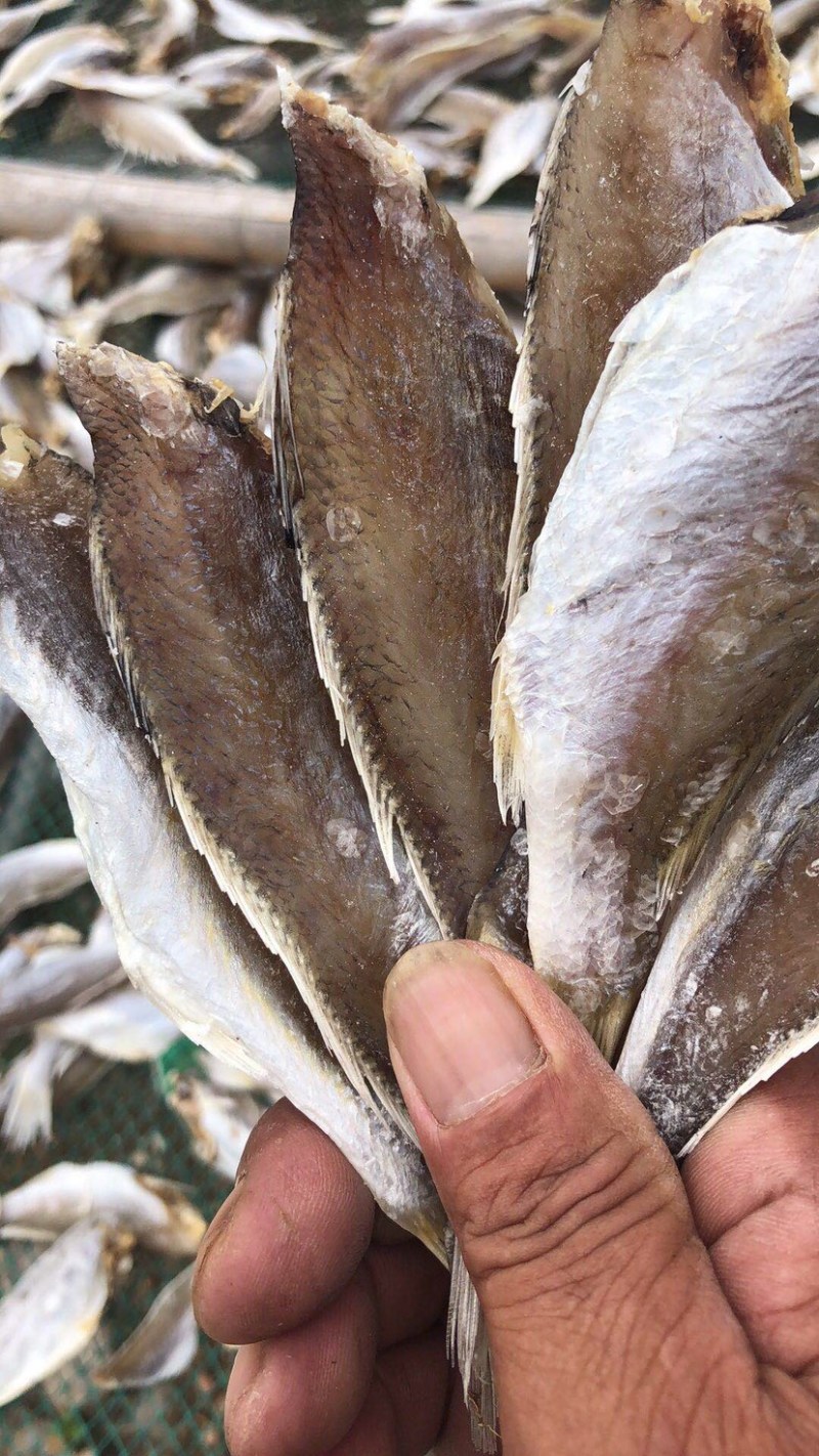 黄花鱼地摊小黄花鱼鱼干